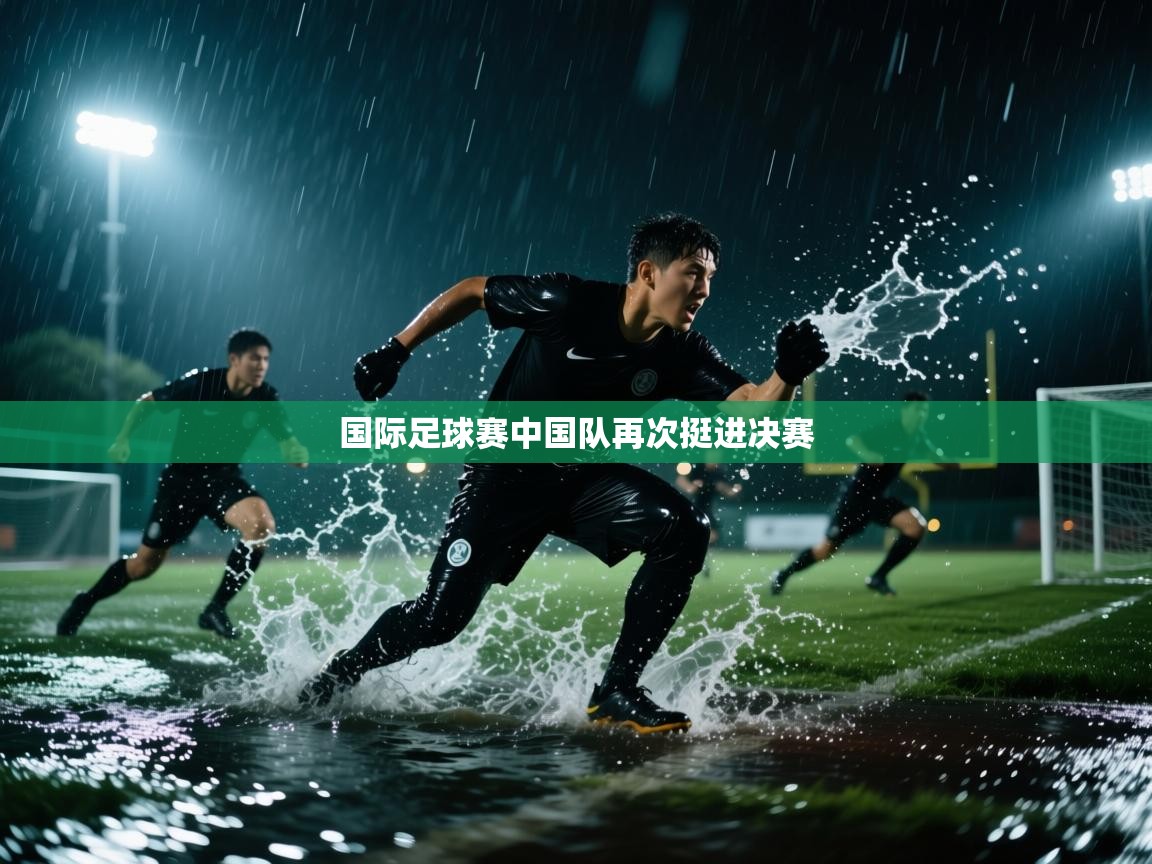 国际足球赛中国队再次挺进决赛  第1张